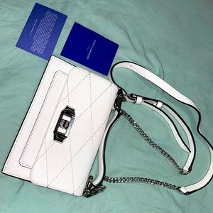 Rebecca Minkoff white crossbody